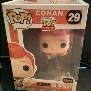 Funko Pop! Conan As Woody 29 Disney Expo 2019 Toy Story Vinyl Figurine